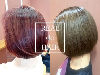 REAL de HAIR【リアル ドゥ ヘアー】