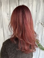 エスハートオブヘアー 植田店(ES Heart of HAIR)&nbsp;夏先取り　ピンクベージュ