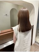 髪質改善カラー アッシュベージュ 20代30代40代