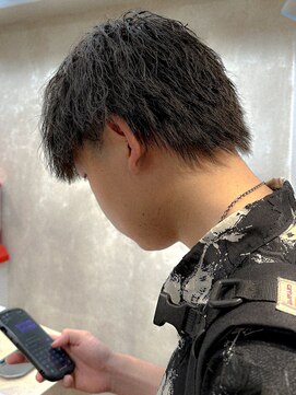 ルースト 渋谷店(ROOST) マッシュウルフ×縦落ちツイスパ