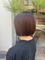ドゥニカ(donica) レッドブラウン/ブラウンボブ/ミニボブ/コンパクトボブ/