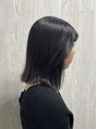 テーラヘアープラス 木更津2号店(TELA HAIR+) ラベンダーブラックカラーで透明感♪
