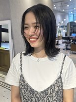 ザザ シンジュク(ZA/ZA shinjuku)&nbsp;顔まわりレイヤーとミディアム