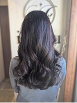 イコウヘアデザイン(icou hair design)&nbsp;リッチカシスで艶ロング♪
