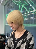 波巻きツイストスパイラルパーマ/フェザーパーマ/眉毛/メンズ