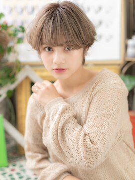 カバーヘア ブリス 志木南口駅前店(COVER HAIR bliss) 外国人風グレーベージュ小顔マッシュウルフc6志木10代20代30代