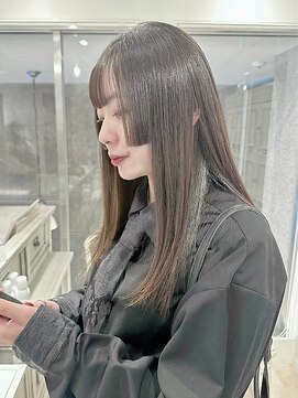 クレビア 名古屋(CreBiA) ナチュラルレストレート×姫カット