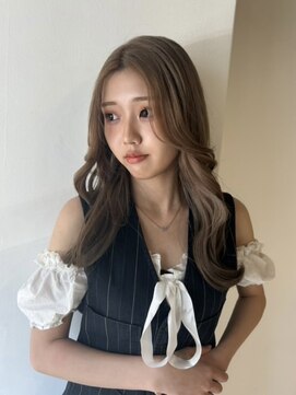 【amoretto_aika】＊色落ちも可愛いbeige color