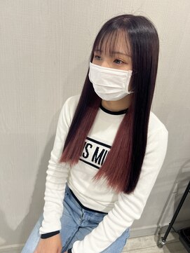 リジョイスヘア エン(REJOICE hair EN) ピンクブラウン× ピンクベージュ