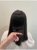 髪質改善ストレート