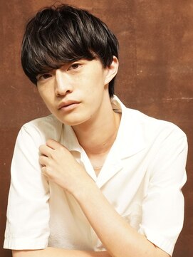 シアンデルカ(CYANDELUCCA) 前髪下ろしメンズショートヘア