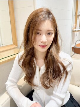 アルクバイネオリーブ 荻窪店(arc by neolive) ロングレイヤー/ブラウンベージュカラー