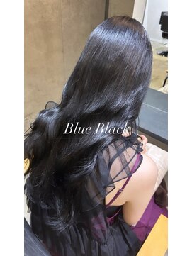 オリーブフォーヘアー(olive For hair) 艶髪ブルーブラック×超音波トリートメント