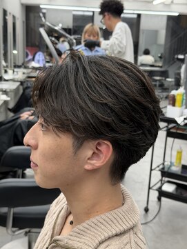 パーマ落としストレートパーマ