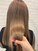 ビスイル 秋葉原店(Vis ill) ミルクティーベージュシースルーカラー大人可愛い