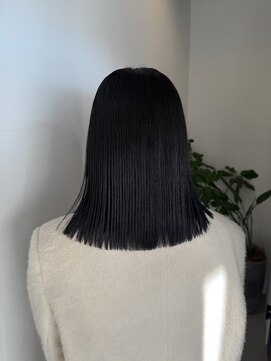 艶感アップ！ブルーブラック