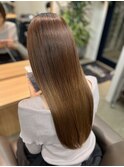 コスメストレート/巻けるストレート/艶髪/髪質改善【表参道】