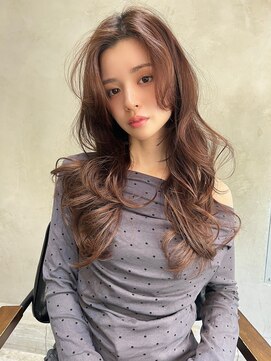 エース (ACE) ACE 横浜 ふんわり巻き髪×マロンブラウン