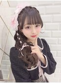 松島七葉ちゃんあみかちゅサイドポニープリンシパルヘア＊まゆ