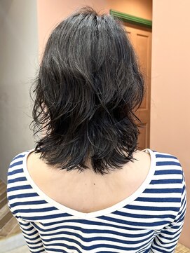 イギー(igggy) レイヤーパーマ ウルフ デジタルパーマ スパイラルパーマ