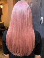 エクーエルム 心斎橋(ECOO yelm)&nbsp;ブリーチ/ダブルカラー/ピンクベージュ/ハイトーン