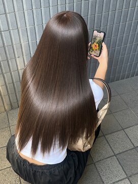 フェイス 石川町 (FACE) ブリーチなしで育てるベージュカラー