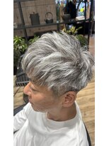 コレットヘアー ザモリオカ(Colette HAIR the MORIOKA) メンズショート×ブラックローライト