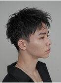 渋谷アクティブショートルーズショートパーマツイストパーマ緩め
