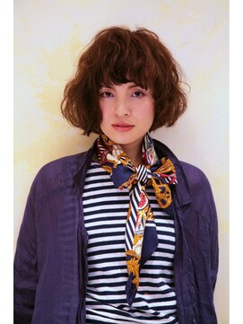 ボタンヘアー 日吉(BoTaN HAIR) エッジ―なパーマスタイルで大人の個性をアピール!!