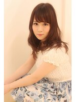 フラワード(flowered)&nbsp;ナチュカワブラウン×毛先フンワリスタイル