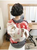 振り袖と着物アレンジ【ヘアアレンジ　立川/立川南/八王子】