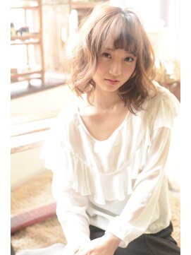 イディール(i:deal) ゆるふわミディアムヘア