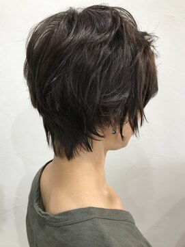 アリウス(ALIUS by posh) 【ALIUS 池袋 小川真一】ナチュラルグレーベージュ ショート