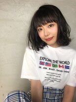 プリヴェヘアー(Privee hair) 外ハネニュアンスボブ