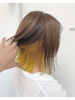 シェリ ヘアデザイン(CHERIE hair design)&nbsp;インナーネオンイエロー☆