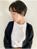 黒髪×抜け感タイトショート◎20代30代40代50代60代