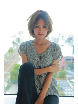 サイン ヘア イノベーション(sign HAIR INNOVATION) 大人可愛い、色気、小顔カットひし形シルエット【錦糸町】