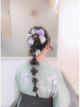 プリマベーラ(Primavera) 卒業式のヘアセット・はかま着付け 26