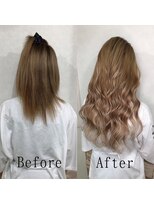 エクステ専門店あるじゃんすー 宇都宮店&nbsp;ハニーラテミルク#シールエクステ#地毛風カラー#小顔ヘア#宇都宮