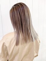 アイティーバイアルバム 藤沢店(IT by ALBUM) ハイライトグラデーション_カーキグレージュマッシュ_ba321781