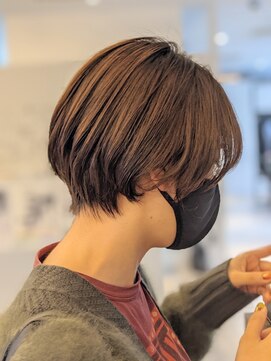 ジエクト 本店(The Ect) 秋冬スタイル×中尾ショート×誰にでも似合わせる小顔カット