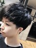 カット＋ポイントパーマ　￥9500