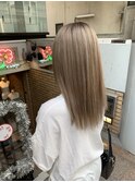 #黒髪#ボブルフ#ネビージュ#小顔#ワンレン