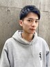[メンズ限定]カット+眉カット+頭皮ケアスペシャルコースMB付き￥6600