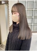 オリーブグレージュ_ブリーチしないダブルカラー