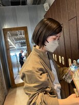 マッシュ チャヤマチ(MASHU chayamachi)&nbsp;ナチュラルなボブ