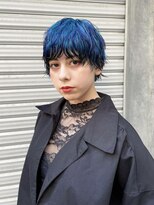 レコ 渋谷(LECO)&nbsp;水色→ネイビー→ブラックのデザインカラー