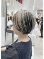 コーゾーギンザ 上野御徒町店(KOZO GINZA)&nbsp;20代30代40代/アンブレラカラー ベージュ 丸みショート