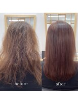リアン 四条大宮店(Lien)&nbsp;『髪質改善』ストレートエステ（縮毛矯正）（リタッチ可）