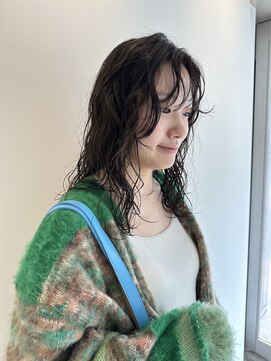 ヌーフェム(nuu fem) ニュアンスロングパーマコテパーマウェーブパーマ